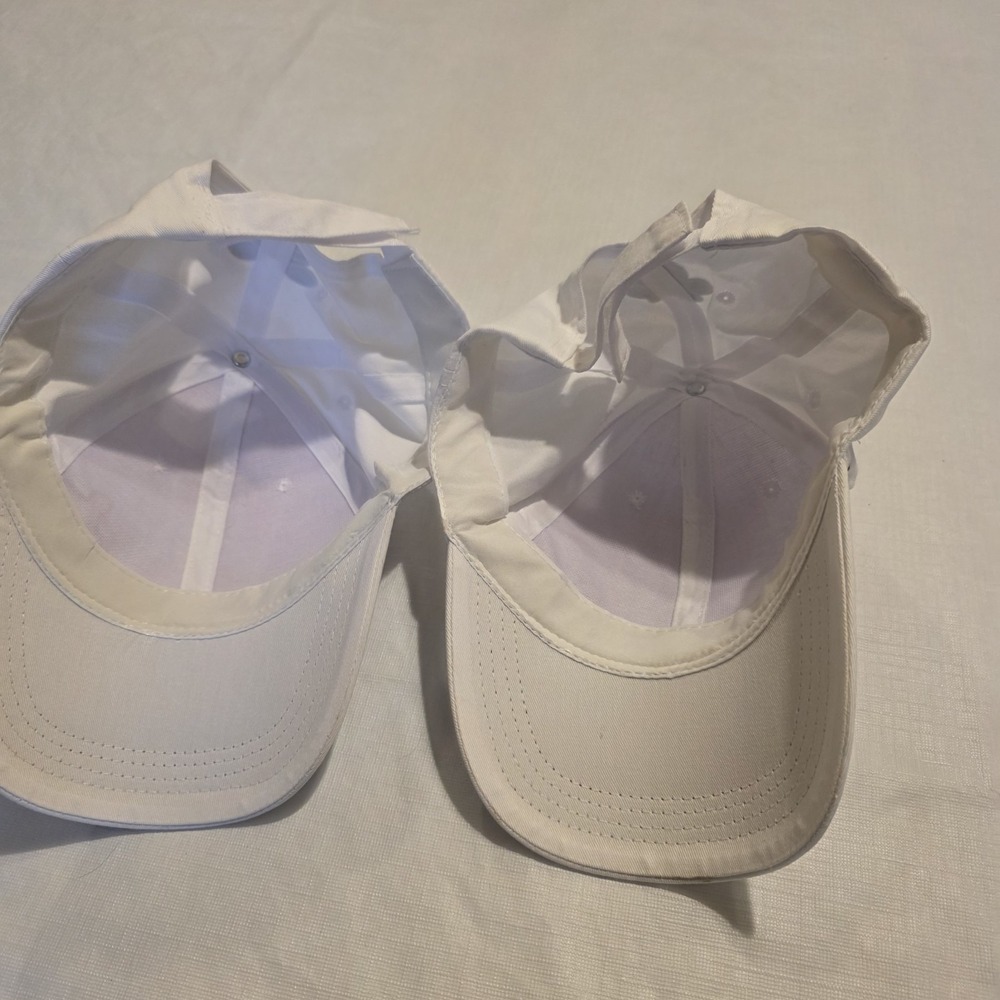 Disney-Inspired Matching White Baseball Caps – Fan-Made (Set of 2) - Picture 6 of 7
